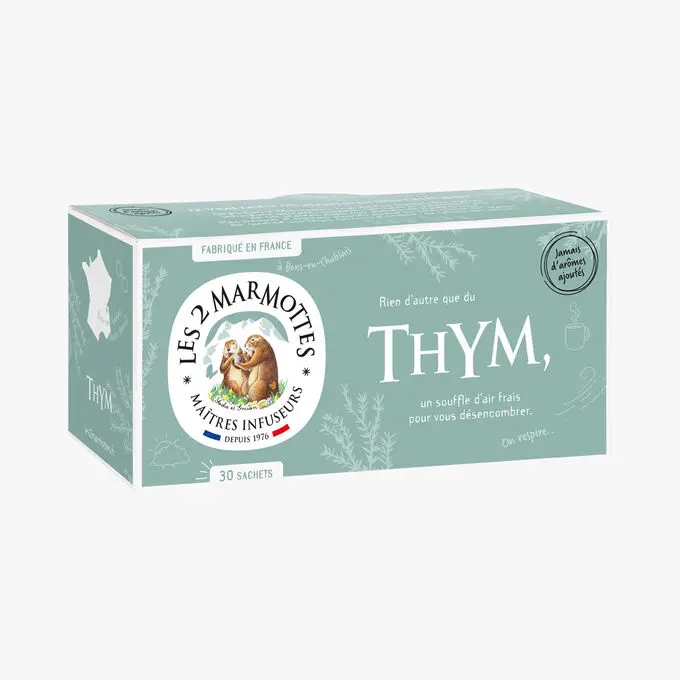 Thym - Les 2 Marmottes - 30 sachets