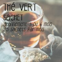 Abonnement / box thé Thé vert en sachet