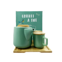 Coffret à thé vert