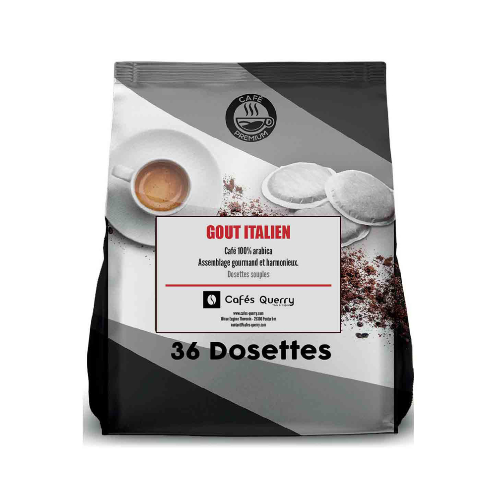 Café dosettes aromatisés noisettes compatible Senseo, U (x 10