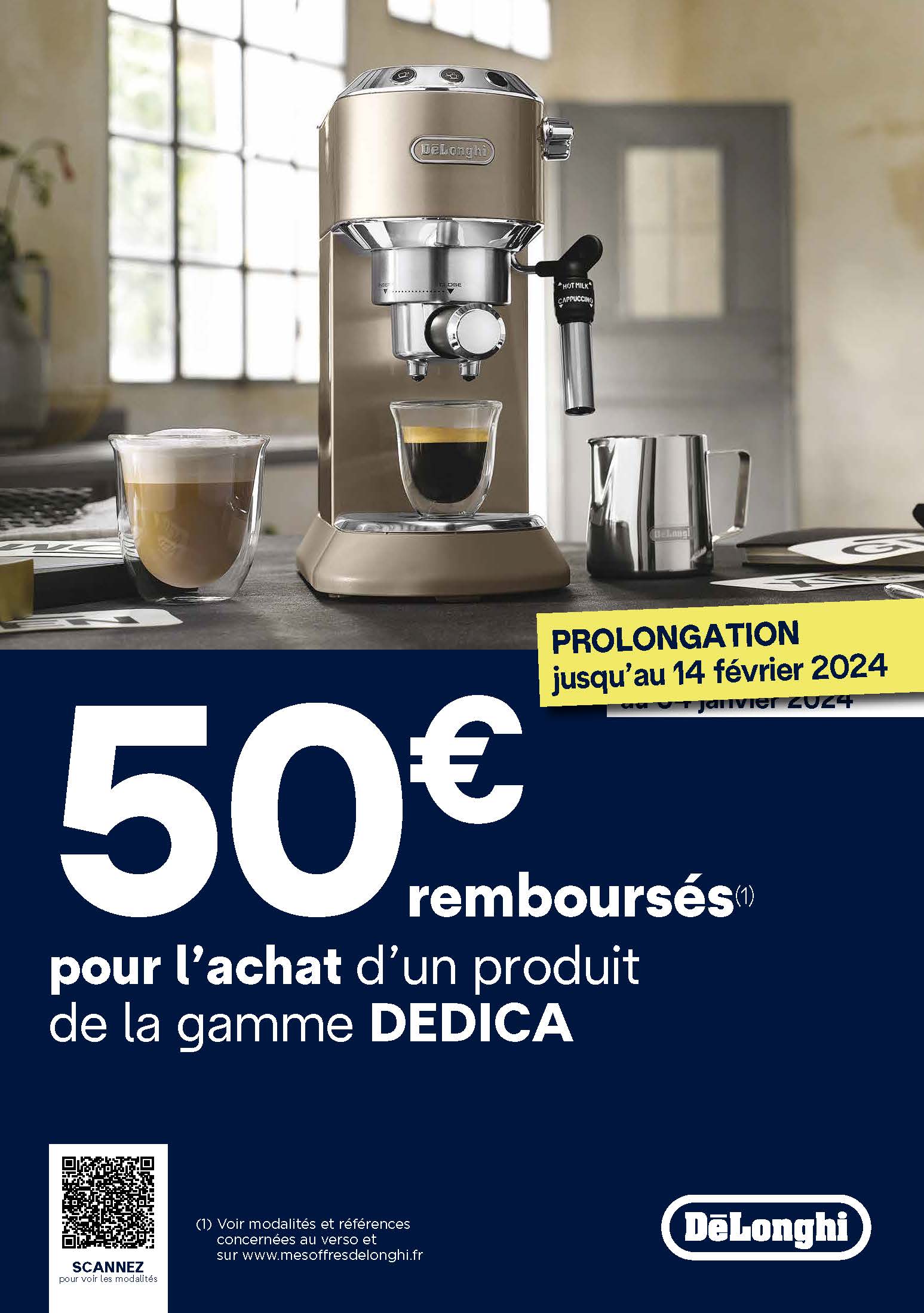 Une réduction de 111 euros sur cette machine à café Delonghi ? Ce serait  dommage de s'en priver